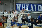 VB vs MHC  Wheaton Women's Volleyball vs Mount Holyoke College. - Photo by Keith Nordstrom : Wheaton, Volleyball, VB